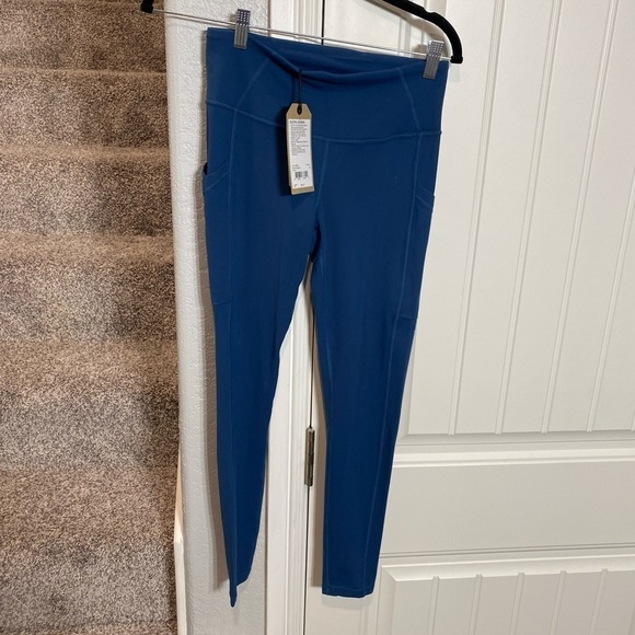 Prana Electa High Rise Leggings Atlantic Turquoise - Picture 3 of 10